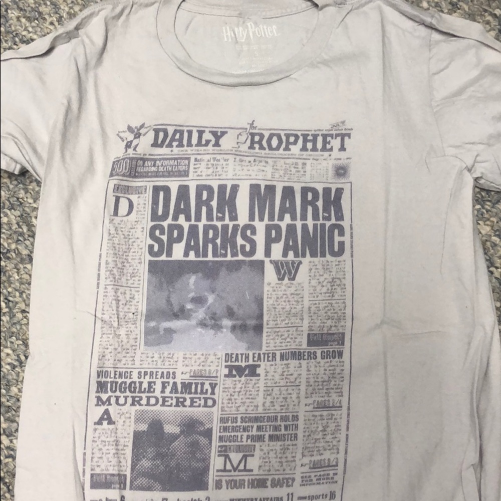 harry potter graphic tee